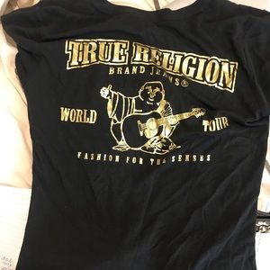 black true religion shirt